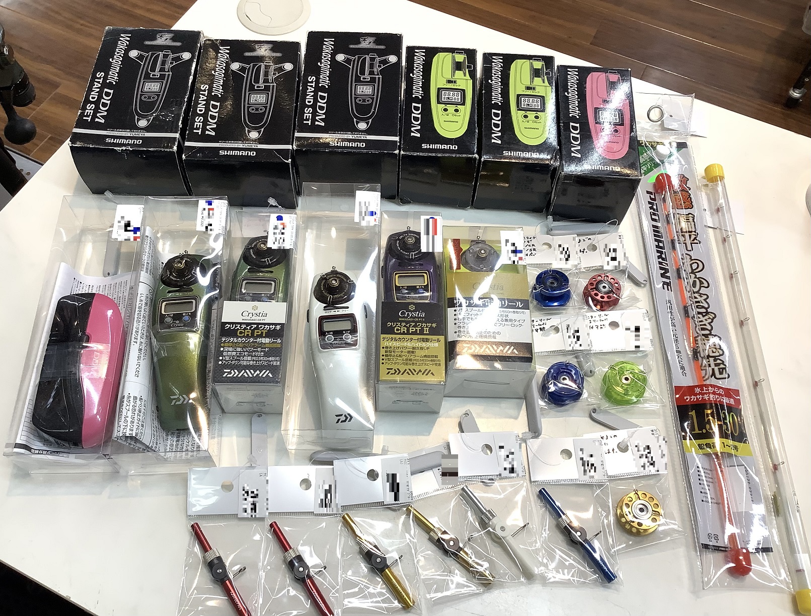 新入荷！！ワカサギ用品＆大量ジグ！！