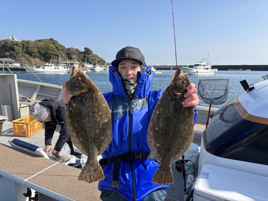 勝丸ヒラメ太田君